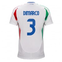 Italien Federico Dimarco #3 Bortatröja EM 2024 Kortärmad
